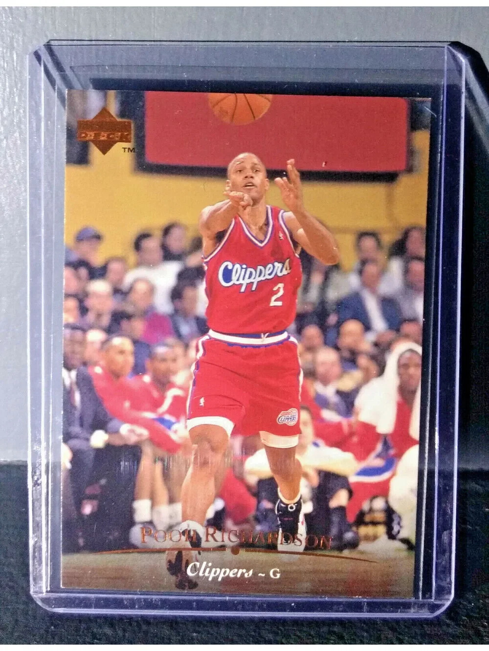 1995-96 Upper Deck Pooh Richardson #99 Basketball Card